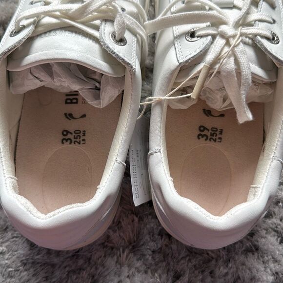 Birkenstock Bend Low White Leather Shoe Size EU 39 Narrow Fit - Picture 6 of 11